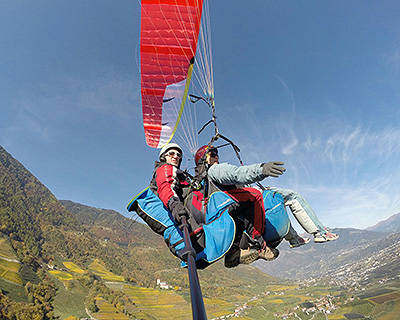 Fly2 Merano / Voli biposto in parapendio - Tandem flights Paragliding